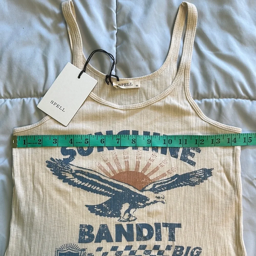 Spell Sunshine Bandit Tank Top NWT XS - Picture 10 of 12